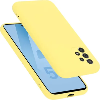Obrázok produktu pre Cadorabo ochranné puzdro pre Samsung Galaxy A52 (4G / 5G) / A52s v žltej farbe puzdro na mobilný telefón obal TPU Etui