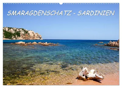 Produktbild von SMARAGDENSCHATZ - SARDINIEN (Wandkalender 2027 DIN A2 quer), CALVENDO Monatskalender