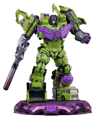Image de Statue à l'échelle du musée Transformers Devastator 114 cm