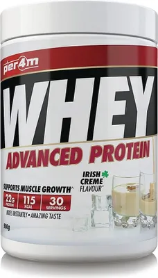 Produktbild von Per4m Whey Protein - 900g-Dose Irish Cream