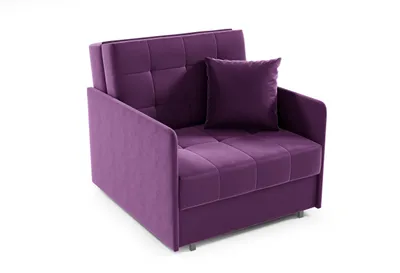 Produktbild von Sofasessel YORK I mit Steppung, 1-Sitzer Schlafsofa, Jugendsofa mit Schlaffunktion, ausziehbare Couch, mit Bettkasten, inkl. Kissen, Kronos 03