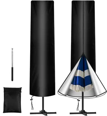 Produktbild von Famanu Schutzhülle für Sonnenschirme - Wetterfest und UV-beständig, 240 x 57 cm