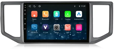 Produktbild von 10 Zoll Autoradio für VW Crafter 2017-2021 Linux mit CarPlay, Android Auto, Navigation, Bluetooth 5.1, WLAN & Mirror Link