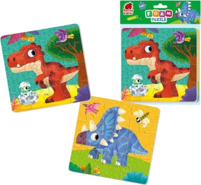 Image de Puzzle en mousse 2en1 "Dinosaures" RK6050-06