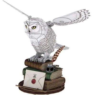 Produktbild von 3D-Puzzle – Hedwig – EXPLORA – 540314 – Harry-Potter-Lizenz – 82 Teile – Ab 8 Jahren