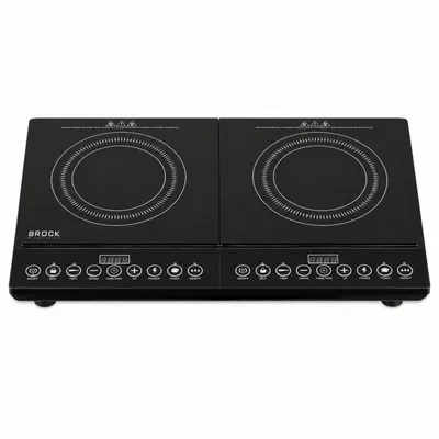 Obrázok produktu pre Indukčná varná doska Brock HP 4013, 4000 W, 2 varné zóny, 80–270 °C, keramická, prenosná
