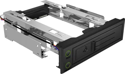 Zdjęcie produktu dla ICY BOX IB-166SSK-B, Obudowa HDD, 3.5", SAS, Serial ATA III, Hot-swap, Czarny