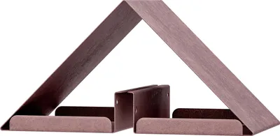 Produktbild von Alberts Vogelhäuschen Nurdach | Vogelhaus aus Stahl in Trendfarbe | Vogelnest zum aufhängen oder hinstellen | Größe 315 x 180 x 160 mm