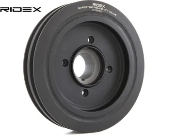Produktbild von RIDEX 3213B0019 Riemenscheibe Kurbelwelle für MITSUBISHI PAJERO II (V3W, V2W, V4W) 173mm