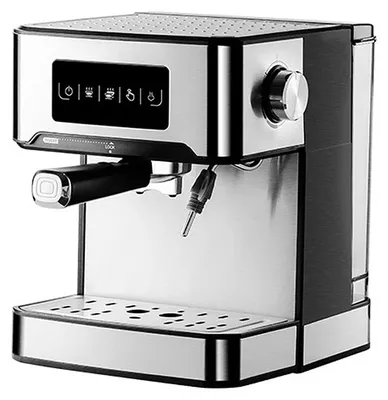 Produktbild von ZZUOM KFJ6837 Siebträgermaschine 20 Bar Espresso Kaffeemaschine 850W mit 360° Dampfdüse für Latte & Cappuccino 1.5L Wassertank Home Café Kaffeeautomat