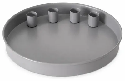 Produktbild von Boltze Gruppe Margo Kerzenleuchter grau 25cm sortiert (1 Stück)