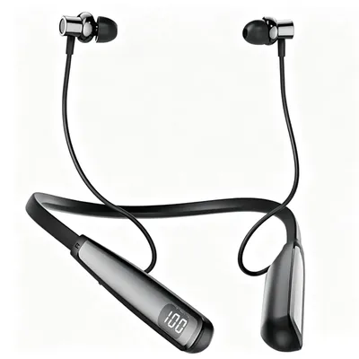 Zdjęcie produktu dla Słuchawki douszne Bluetooth, model sportowy, czas pracy do 100 godzin