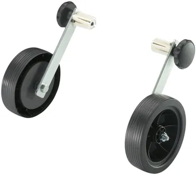 Transportwiel-Set für Leitern, 2 Stück, Kunststoff, 50 kg