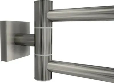 Produktbild von REIKA Handtuchstange SAGA schwenkbar gun metal gebürstet