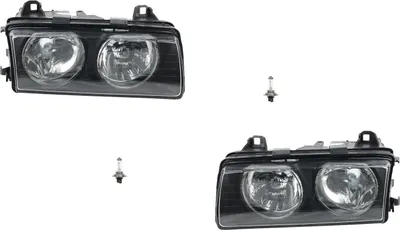 Produktbild von Johns, reflektory pasujące do BMW 3 E36 09/94-04/99 z H7 jako zestaw lewego i prawego reflektora