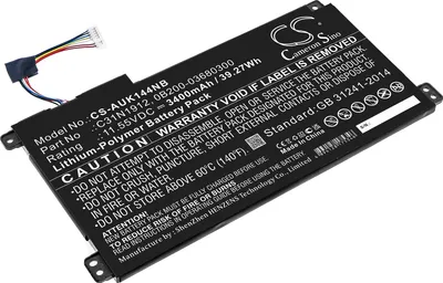 Produktbild von TECHTEK Laptop Akkus Kompatibel mit [Asus] E410MA, E510MA, E510MA-BR058T, E510MA-BR059T, E510MA-BR143T, E510MA-BR295R, E510MA-BR352R, E510MA-EJ015TS,