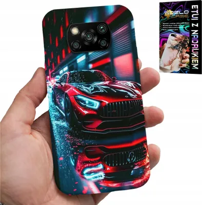 Produktbild von Hülle für Xiaomi Poco X3 -  Sportwagen, Auto-Fan-Design