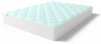 Matratzenschoner gesteppt 160x200 cm weich kühlend Polyester
