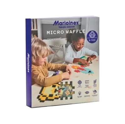Produktbild von Marioinex Bausteine Micro Waffle 517 Stück mit Karten - Lernspielzeug