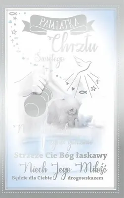 Obrázok produktu pre Blahoželanie ku krstu CH04 – AbCard