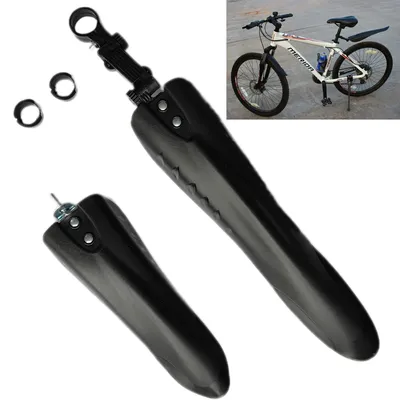 Productafbeelding van Solidchoice - Verwijderbare Fietsmudguard voor Mountainbikes - Set van 2