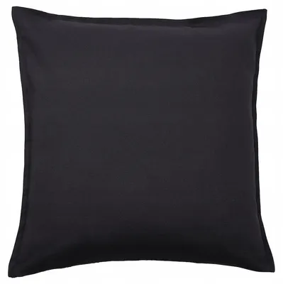 Produktbild von IKEA GURLI Kissenbezug Dekokissenbezug 50x50 cm Schwarz