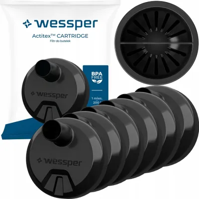Produktbild von Wessper Actitex Cartridge - Ersatzfilter Für Aquaphor City Flasche 6 Stück