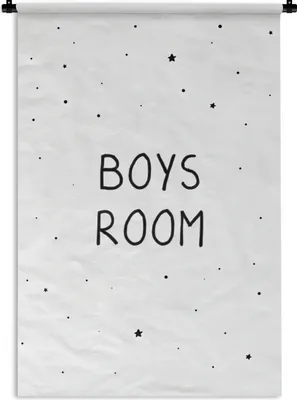 Produktbild von MuchoWow® Wandteppich Wandbehang Zitate - Jungenzimmer - Sprichwörter - Jungen - Kind 120x180 cm Tapisserie Dekoration Wandtuch - Schlafzimmer - Dekorationen für das Haus