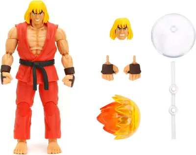 Imagen del producto de Figura Ken Ultra Street Fighter II: The Final Challengers Articulada 15 cms