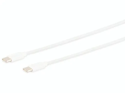 Immagine prodotto di cavo di ricarica e sincronizzazione USB da 1,5 m, da spina USB C a spina USB-C bianco