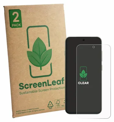 Produktbild von 2x ScreenLeaf Schutzfolie für OnePlus 13s nachhaltiger Displayschutz Display Schutz Folie Klar Transparent