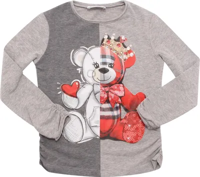 Productafbeelding van 1316AQ meisjes T-shirt, model ELSY, voor kinderen