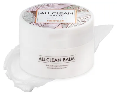 Zdjęcie produktu dla HEIMISH All Clean Balm - Balsam do oczyszczania, usuwający wodoodporny makijaż, oczyszczacz do twarzy, produkt do oczyszczania na bazie oleju, koreańska pielęgnacja skóry z naturalnym olejkiem zapachowym, wegański, 120 ml – oryginalny