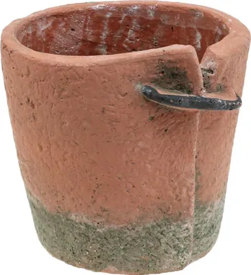 Produktbild von Beton Blumentopf Terracotta Pflanzgefäß Ø13cm H13cm