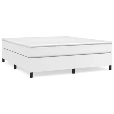 Immagine prodotto di Giroletto a Molle con Materasso Bianco 180x200 cm in Pelle finta