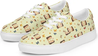 Produktbild von Mr. & Mrs. Panda Sneaker Damen Igel Liebe Größe 41 - Gelb - Geschenk, Freundin, Schnürschuhe, Hochzeitstag, Turnschuhe, Halbschuhe, Damenschuhe, Hochzeit, Freund