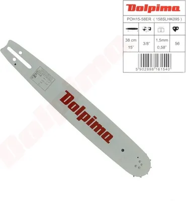 Produktbild von Schwert Führungsschiene Dolpima 3/8 1,5Mm 38Cm/15 ( 158Slhk095 )