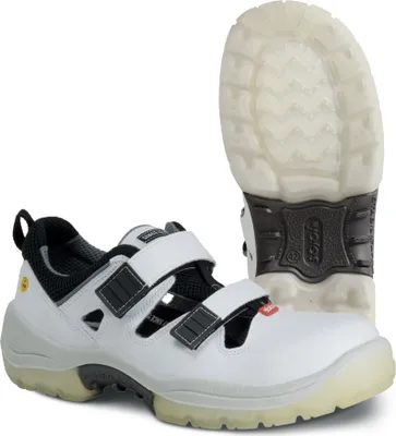 Produktbild von Sicherheitssandale JALAS 3510R RESPIRO | 1 Paar weiß, S1 SRB, Gr. 47