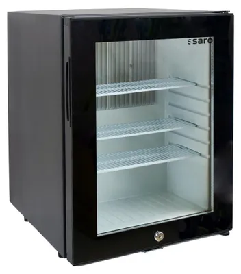 Immagine prodotto di Minibar SARO con porta in vetro, 41 litri, modello MB 50 G