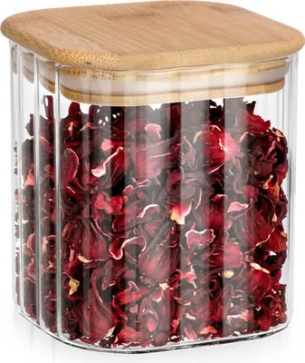 Immagine prodotto di Vilde | Barattolo per la conservazione - Trasparente - 750 ML - Con coperchio e guarnizione - Conservazione in cucina