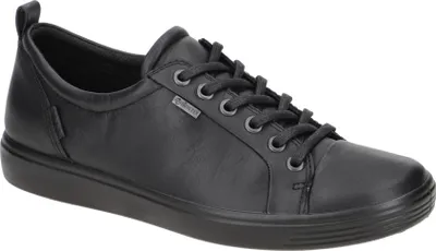 Produktbild von Ecco SOFT 7 WOMEN GTX Damenschuhe - sportliche Schnür- Halbschuhe schwarz NEU