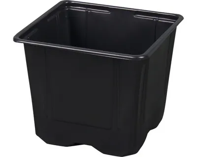 Immagine prodotto di Vaso da fiori in plastica 9x9x8 cm, 10 pezzi
