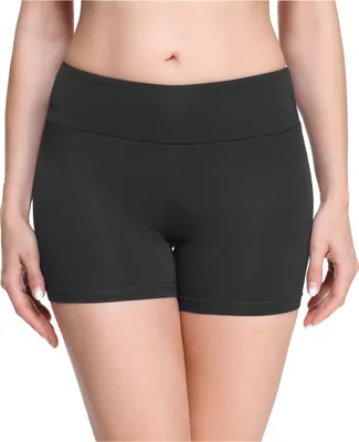 Image de Short de cyclisme pour femme Merry Style, short court, boxer en viscose MS10-284 (Graphite, S)