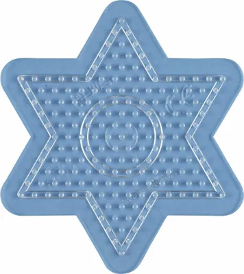Immagine prodotto di Piastrine Midi Hama, 8 cm, stella, piccole
