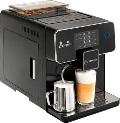 Produktbild von Acopino Cremona Kaffeevollautomat – One-Touch Bedienung, integriertes Milchsystem, leises Mahlwerk, Premium-Design