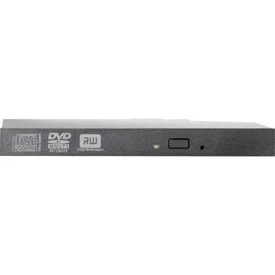 Produktbild von HPE 12.7mm Slim SATA DVD RW JackBlack, Schwarz, Ablage, DVD-RW, SATA, 100,8 mm, 198,3 mm