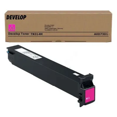 Produktbild von Develop Magenta Toner A0D73D1, 20000 Seiten, TN-314M, für Ineo +353, +353P