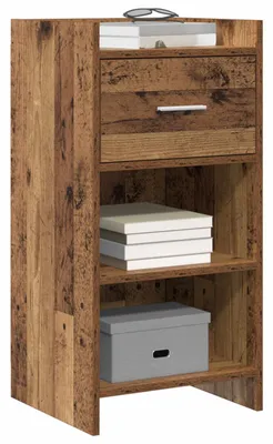 Zdjęcie produktu dla Komoda vidaXL z drewna postarzanego 40 x 36 x 80 cm z płyt drewnopochodnych