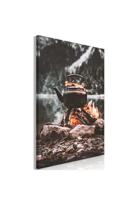 Obrázek produktu pro Bimago Obraz Krb 40 cm x 60 cm