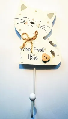 Produktbild von Widdop Mehrzweckhaken Cat Home Sweet Home
